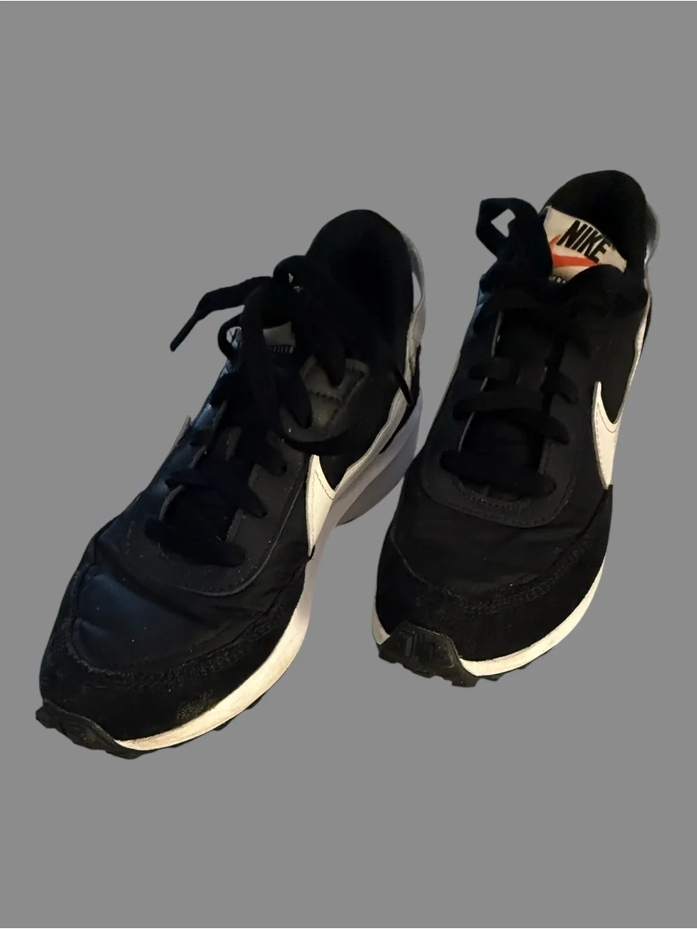 Nike Women’s Black and White Low-Top Sneakers